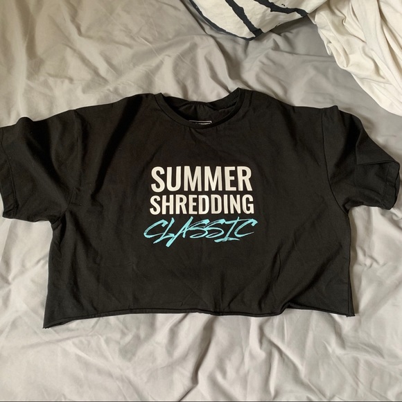 ALPHALETE Summer Shredding Crop Top (S) - Picture 2 of 3